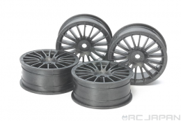MEDIUM-NARROW 18-SPOKE WHEELS (24mm WIDTH, OFFSET 0) (HARD) 4PCS.