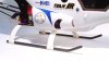 (DISCONTINUED)CARBON LANDING SKID (WHITE PAINT): UNIVERSAL ALL HELI.