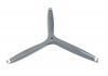 (Discontinued)19.5X13 Carbon 3-blades Propellers for Electirc II Gray