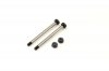Hard Front Outer Suspension Shaft with Nuts 3mm x 42.8mm