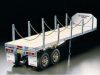 FLATBED SEMI-TRAILER FOR TAMIYA 1/14 SCALE R/C TRACTOR TRUCK (Assembly Kit)