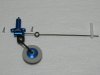 Atelier Martha blue anodized aluminum tailwheel set (0141)
